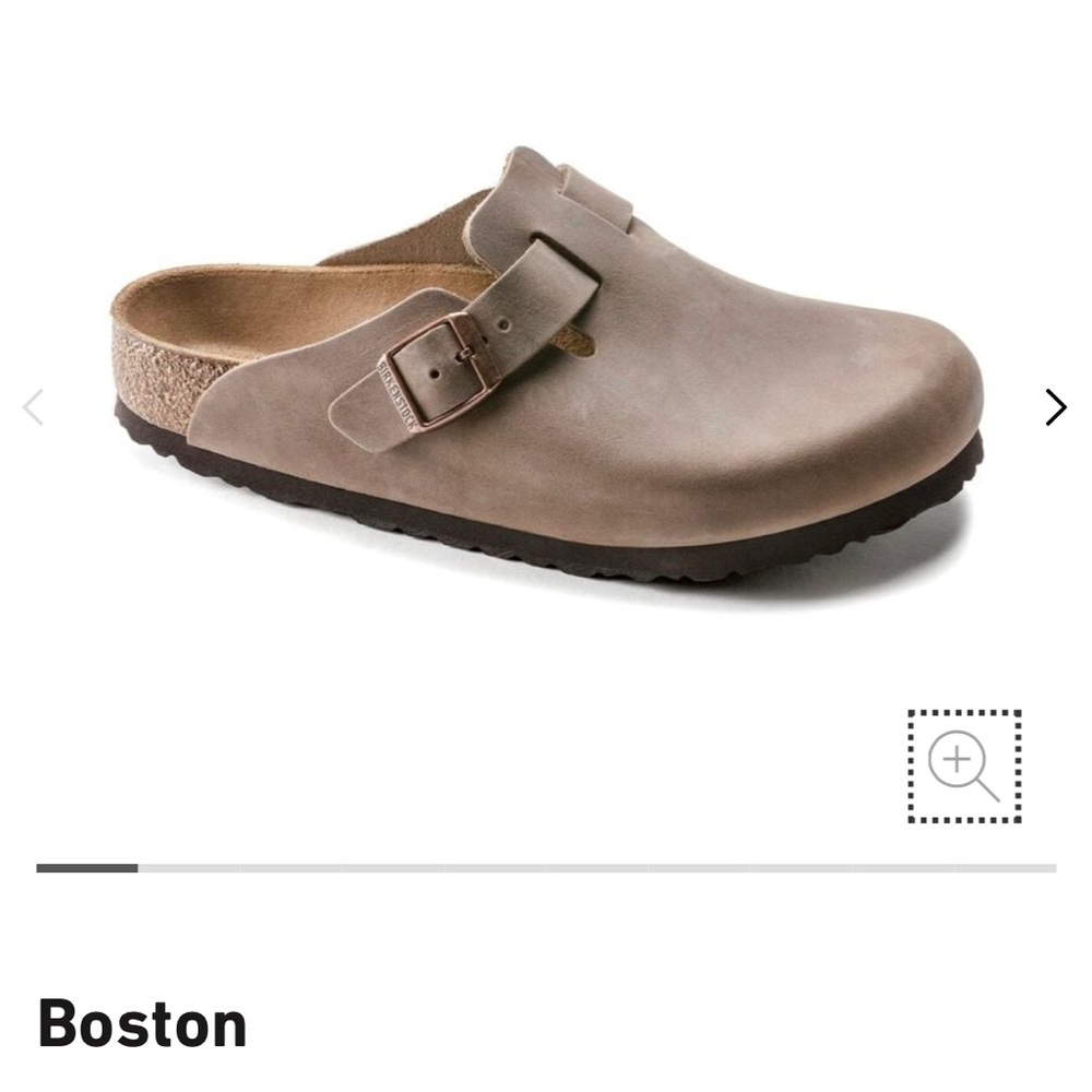 Birkenstock Boston Oil Leather Clogs